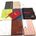 custom wholesale leather Journal Planner agenda notebook